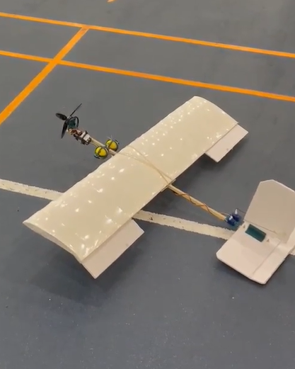Photo de l'avion RC assemblé